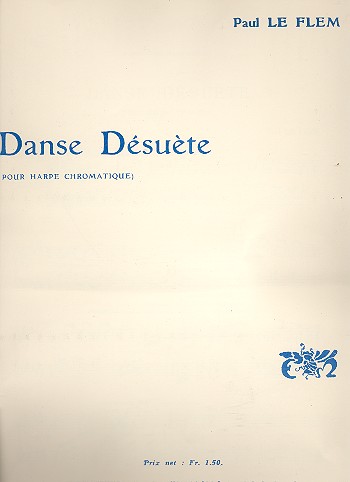 Danse désuète pour harpe chromatique