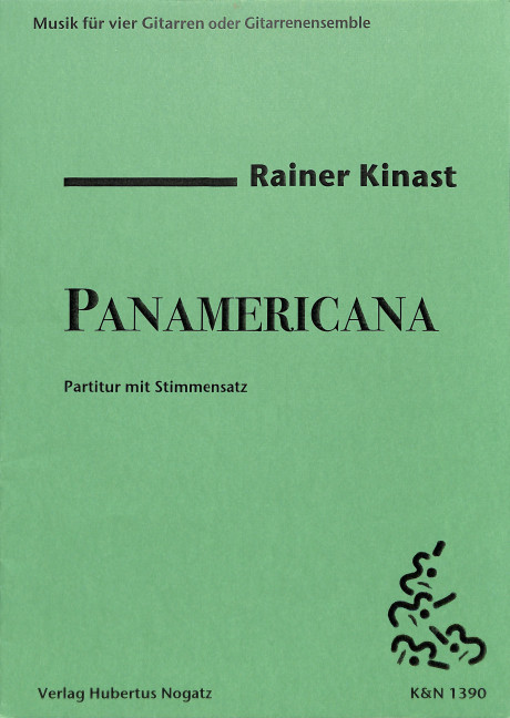 Panamericana für 4 Gitarren (Ensemble)