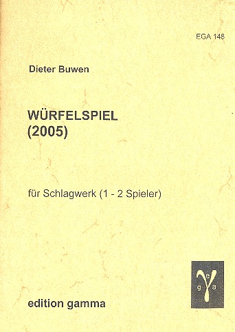 Würfelspiel für Schlagwerk (1-2 Spieler)