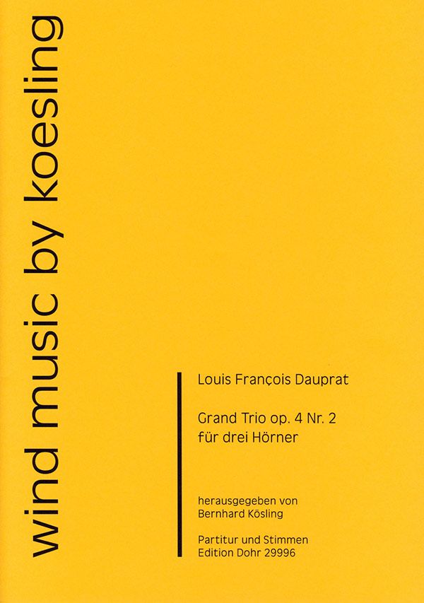 Grand Trio op.4,2 für 3 Hörner