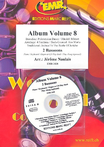 Duet-Album vol.8 (+CD) for 2 bassoons