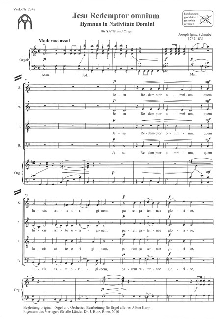 Jesu Redemptor omnium