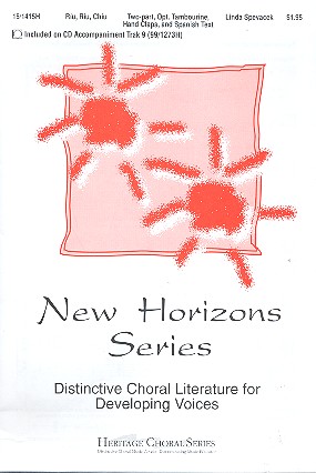 Ríu Ríu Chíu for 2-part chorus, tambourine,