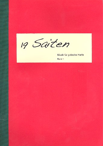 19 Saiten Band 1 für gotische Harfe