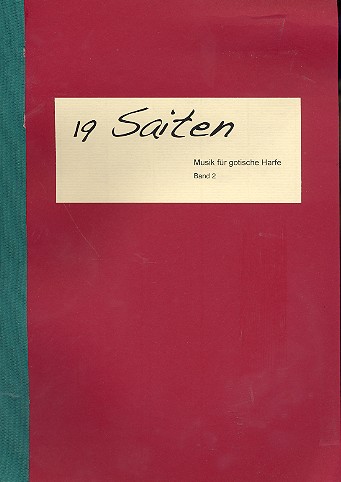 19 Saiten Band 2 für gotische Harfe