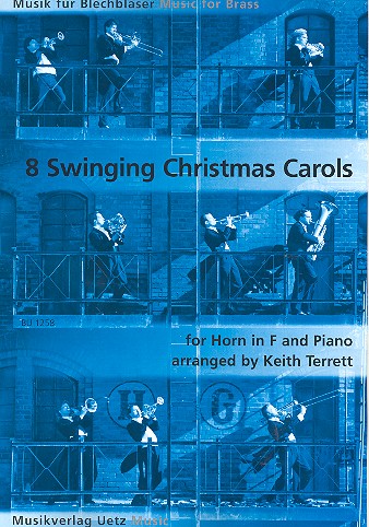 8 swinging Christmas Carols for horn in F