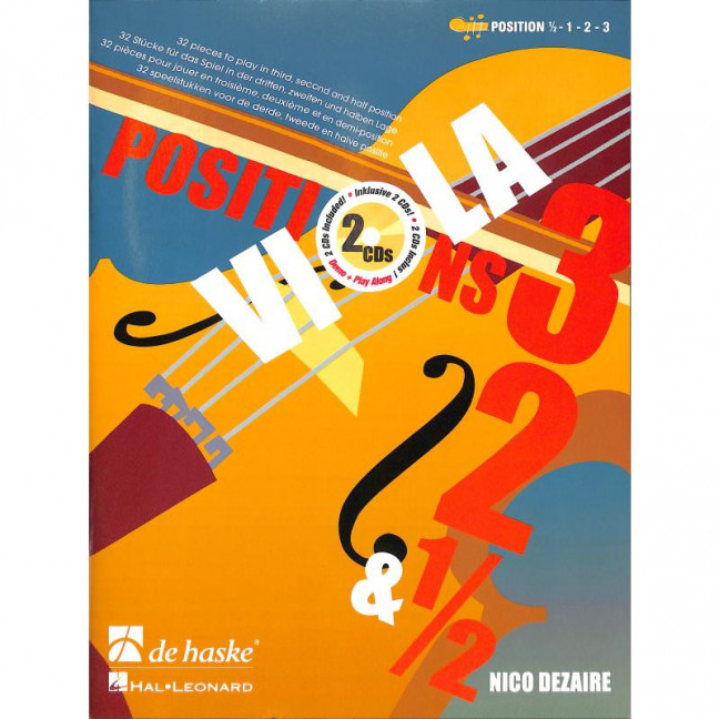 Viola Positions 3, 2, 1/2 (+2 CD's)