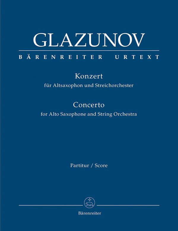 Konzert Es-Dur op.109 für Altsaxophon
