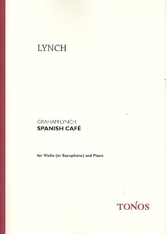 Spanish Café for violin (saxophone)