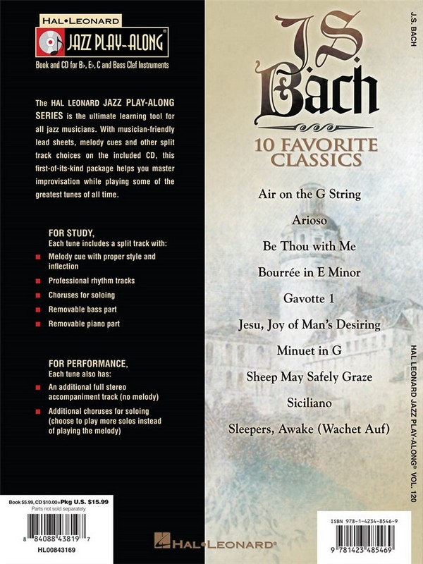 10 favorite Classics (+CD): for Eb, Bb, C