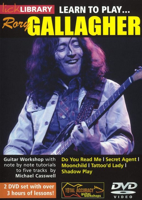 Learn to play Rory Gallagher 2 DVD-Videos