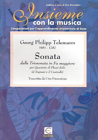 Sonate für 4 Blockflöten (SSAA)