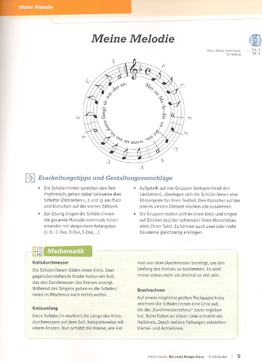 Die coole Bongo-Disco Liederbuch