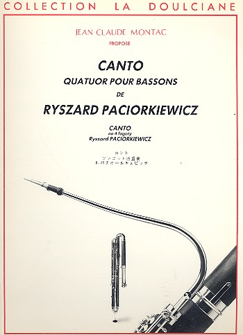 Canto für 4 Fagotte