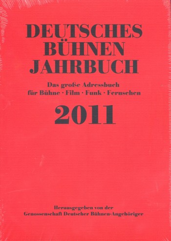 Deutsches Bühnenjahrbuch 2011
