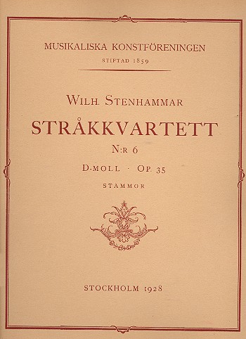 String Quartet d minor no.6 op.35