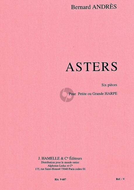 Asters pour harpe