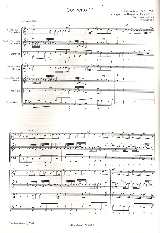 12 Concertos in 7 Parts vol.6 (nos. 11-12)