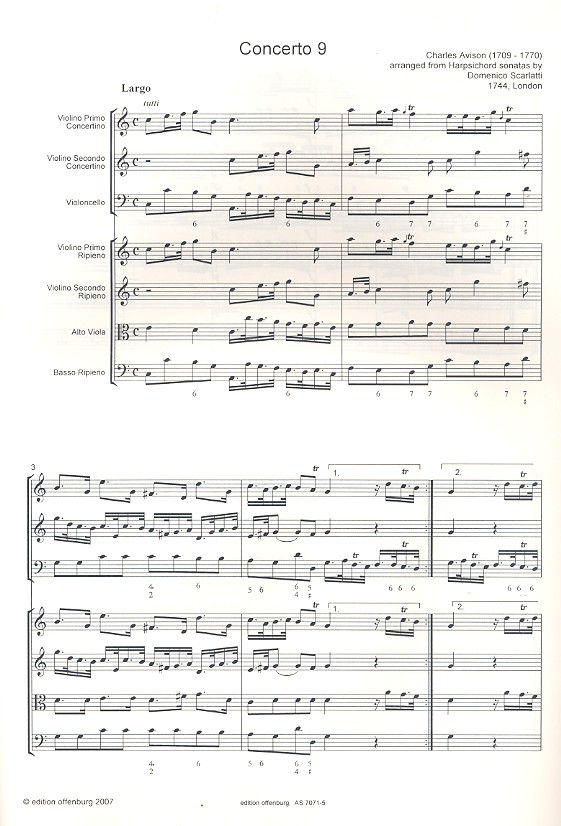 12 Concertos in 7 Parts vol.5 (nos. 9-10)