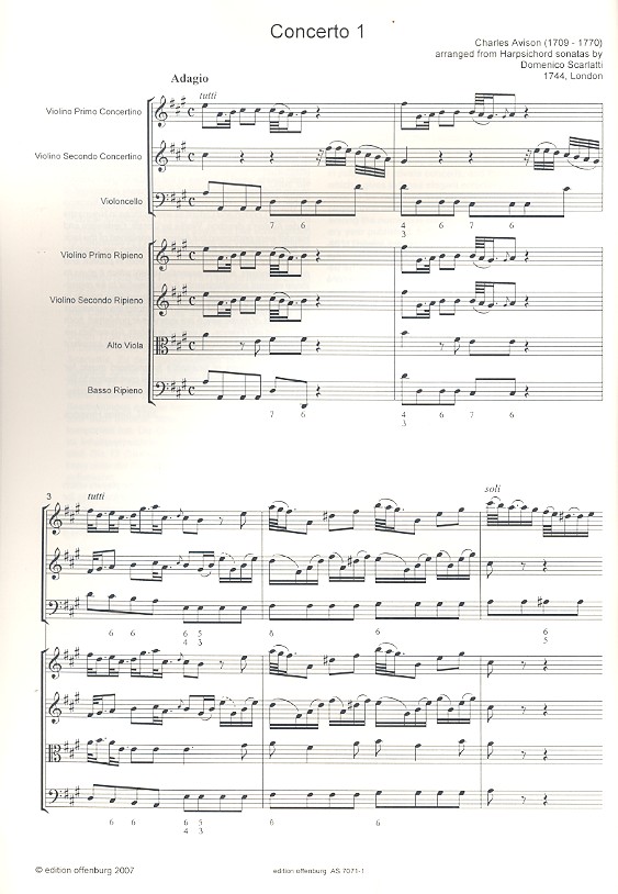 12 Concertos in 7 Parts vol.1 (nos. 1-2)