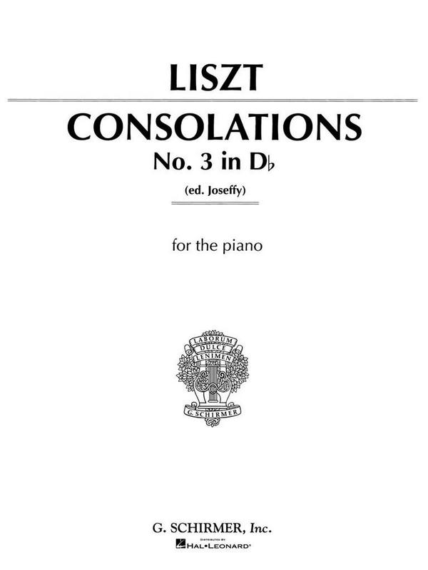 Consolations in d Flat Major no.3