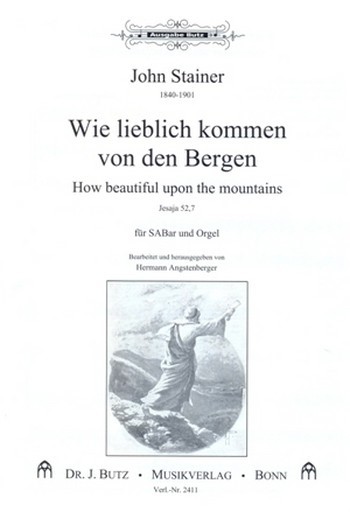 Wie lieblich kommen von den Bergen