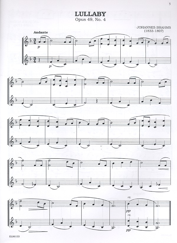 Classical Duets for all for 2 instruments