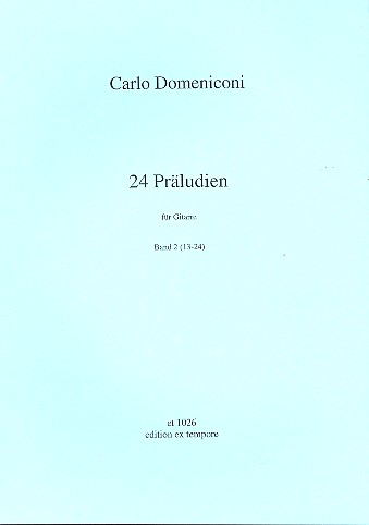 24 Präludien Band 2 (Nr.13-24)