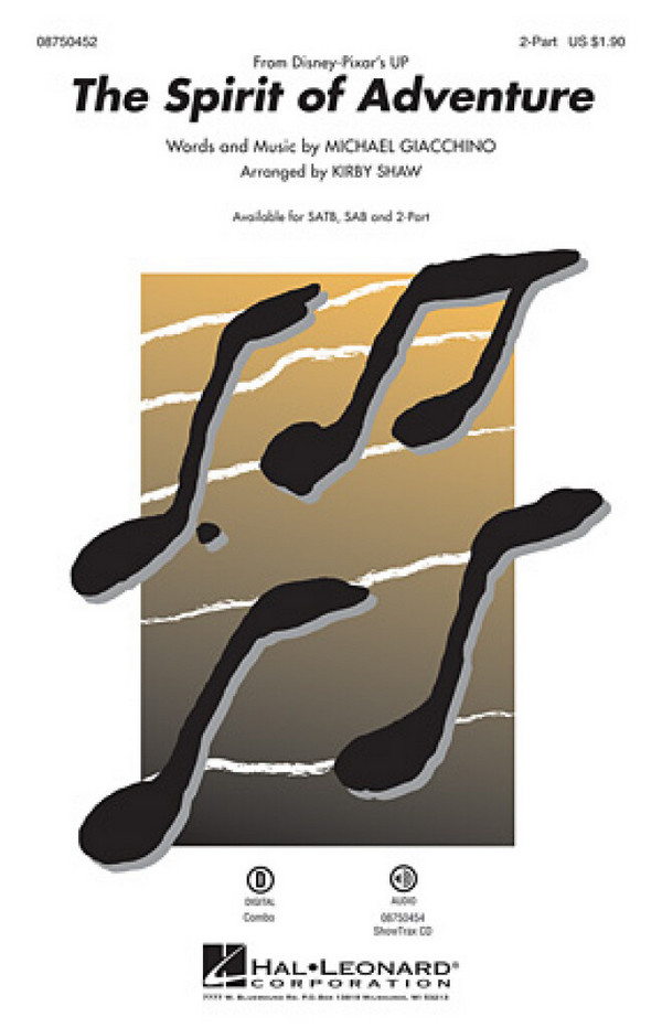 The Spirit of Adventure for 2-part chorus