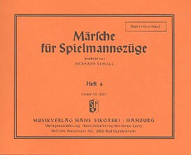 Märsche Band 4: für Spielmannszug