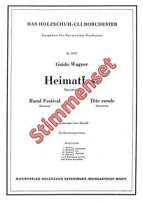 Heimatfest Ouvertüre