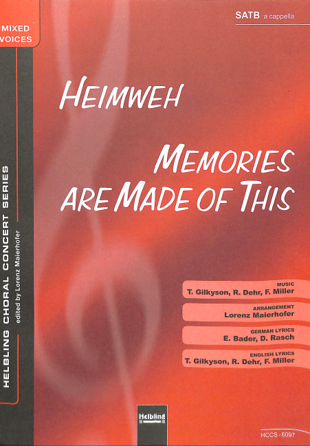 Heimweh für gem Chor a cappella