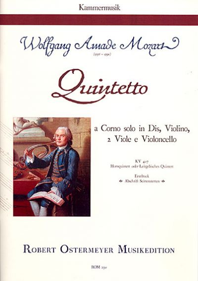 Quintett KV407 für Horn in Es, Violine,