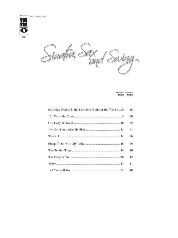 Sinatra, Sax and Swing (+CD)