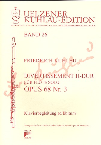Divertissement H-dur op.68,3 für Flöte