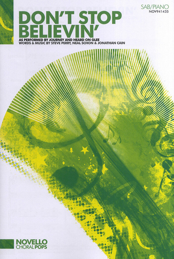 Don't stop Believin' for mixed chorus (SAB)