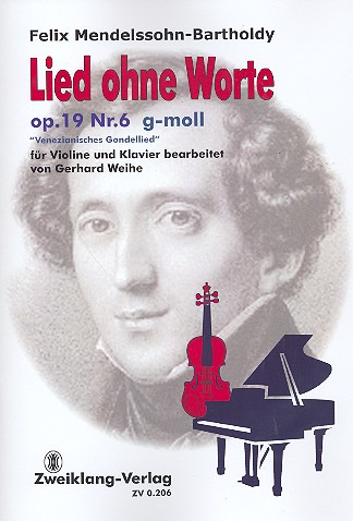 Lied ohne Worte g-Moll op.19,6