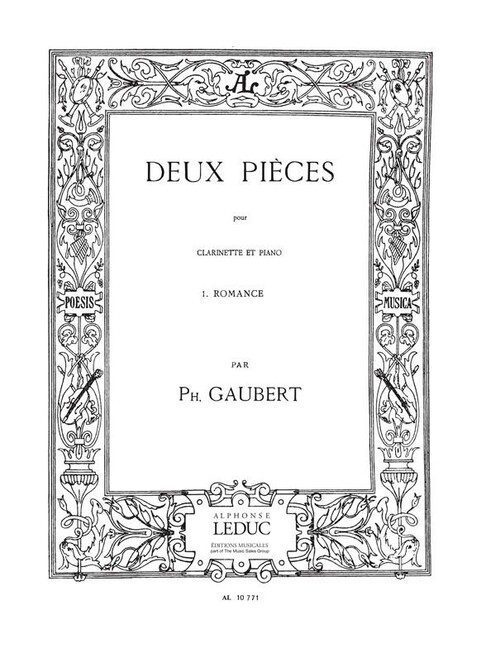 Romance pour clarinette et piano