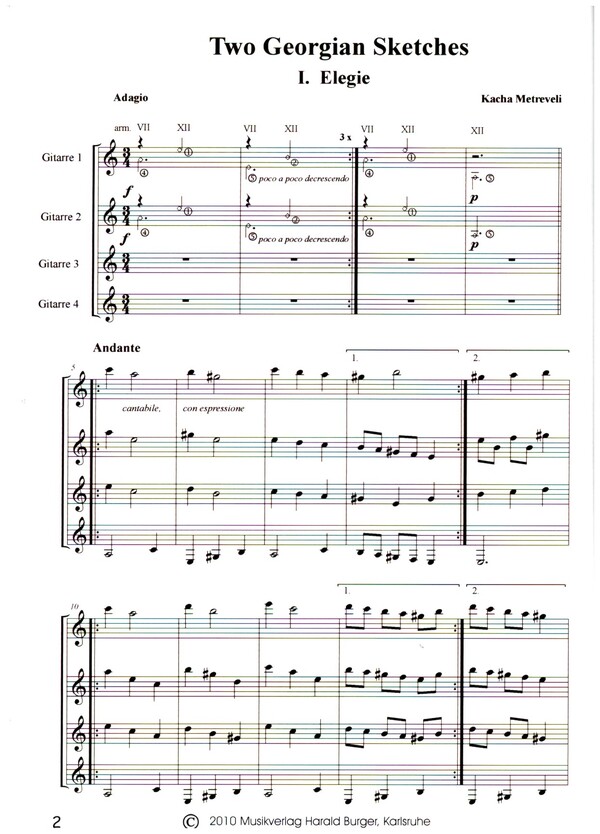2 Georgian Sketches