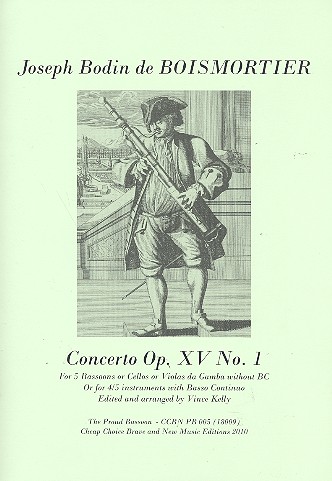 Concerto op.15,1 for 5 bassoons (violas