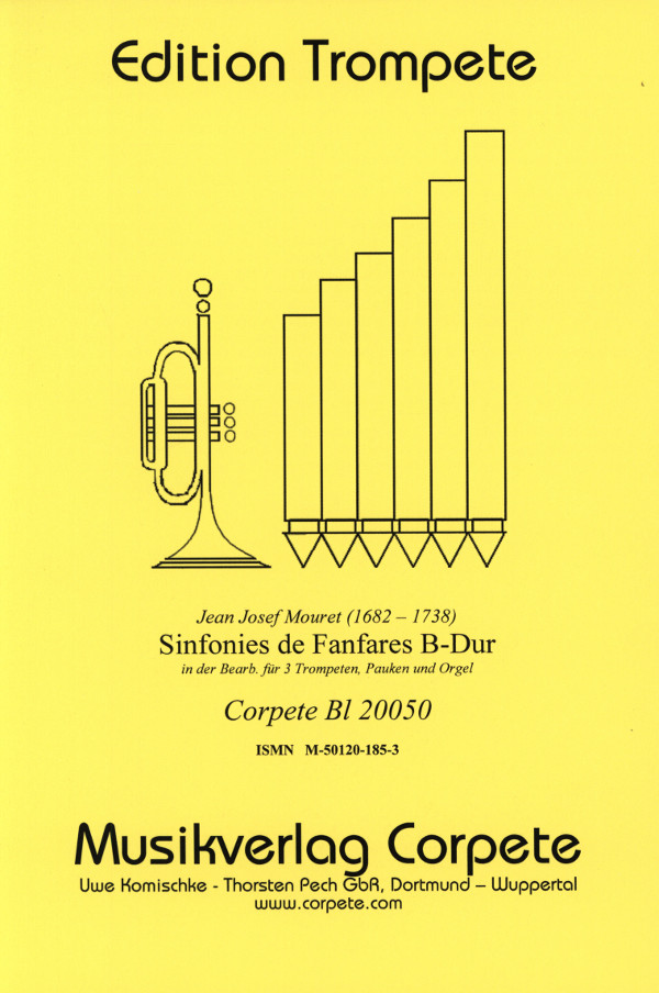Sinfonies de fanfares B-Dur für 3 Trompeten