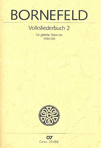 Volksliederbuch Band 2 für gleiche Stimmen