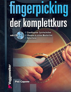 Fingerpicking - Der Komplettkurs (+CD):