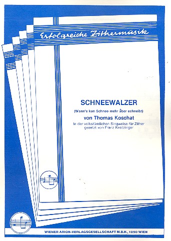Schneewalzer für 1-2 Konzertzithern