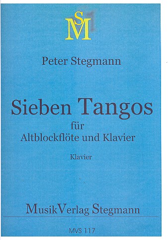 7 Tangos für Altblockflöte und Klavier