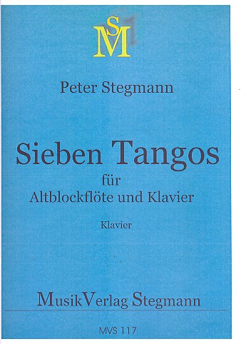 7 Tangos für Altblockflöte und Klavier