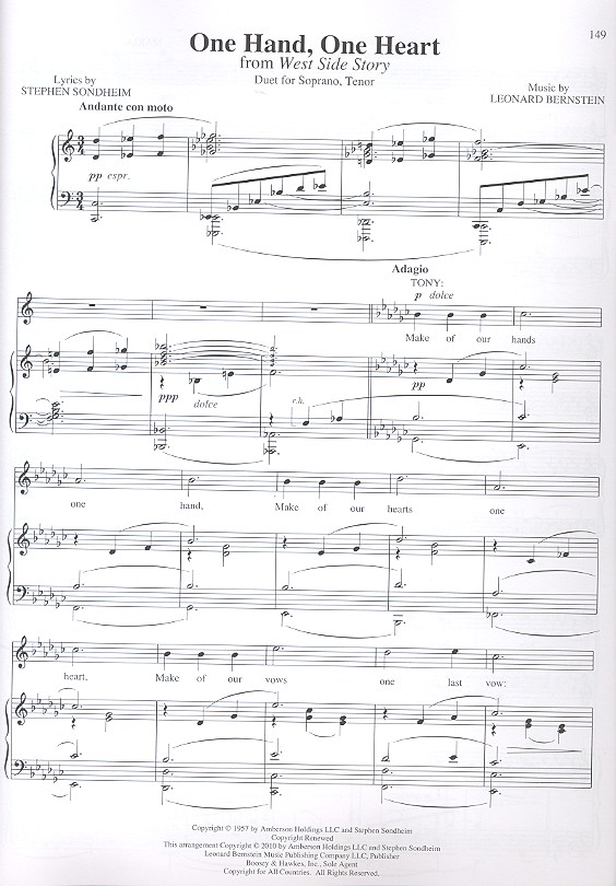 Theatre Songs - Duets and Ensembles