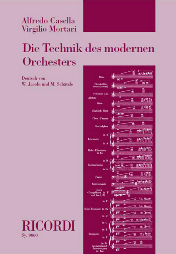 Die Technik des modernen Orchesters