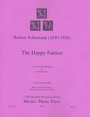 The happy Farmer for percussion ensemble