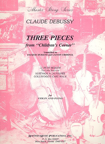 3 Pieces from 'Children's Corner'